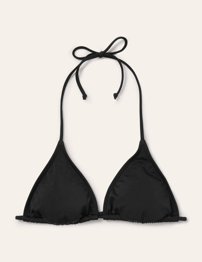 Symi String Bikini Top-Black