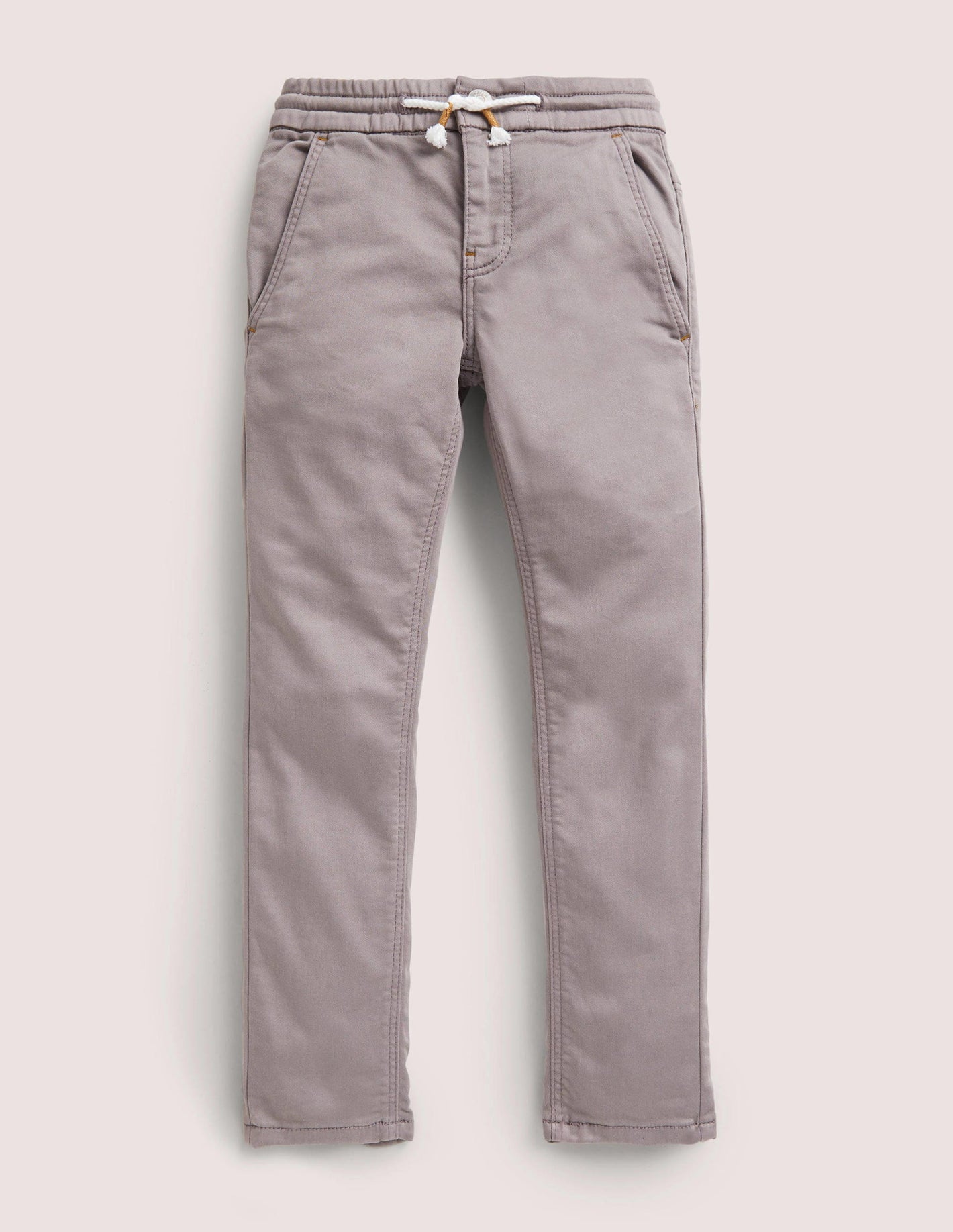 Jersey Skinny Pants-Grey Denim