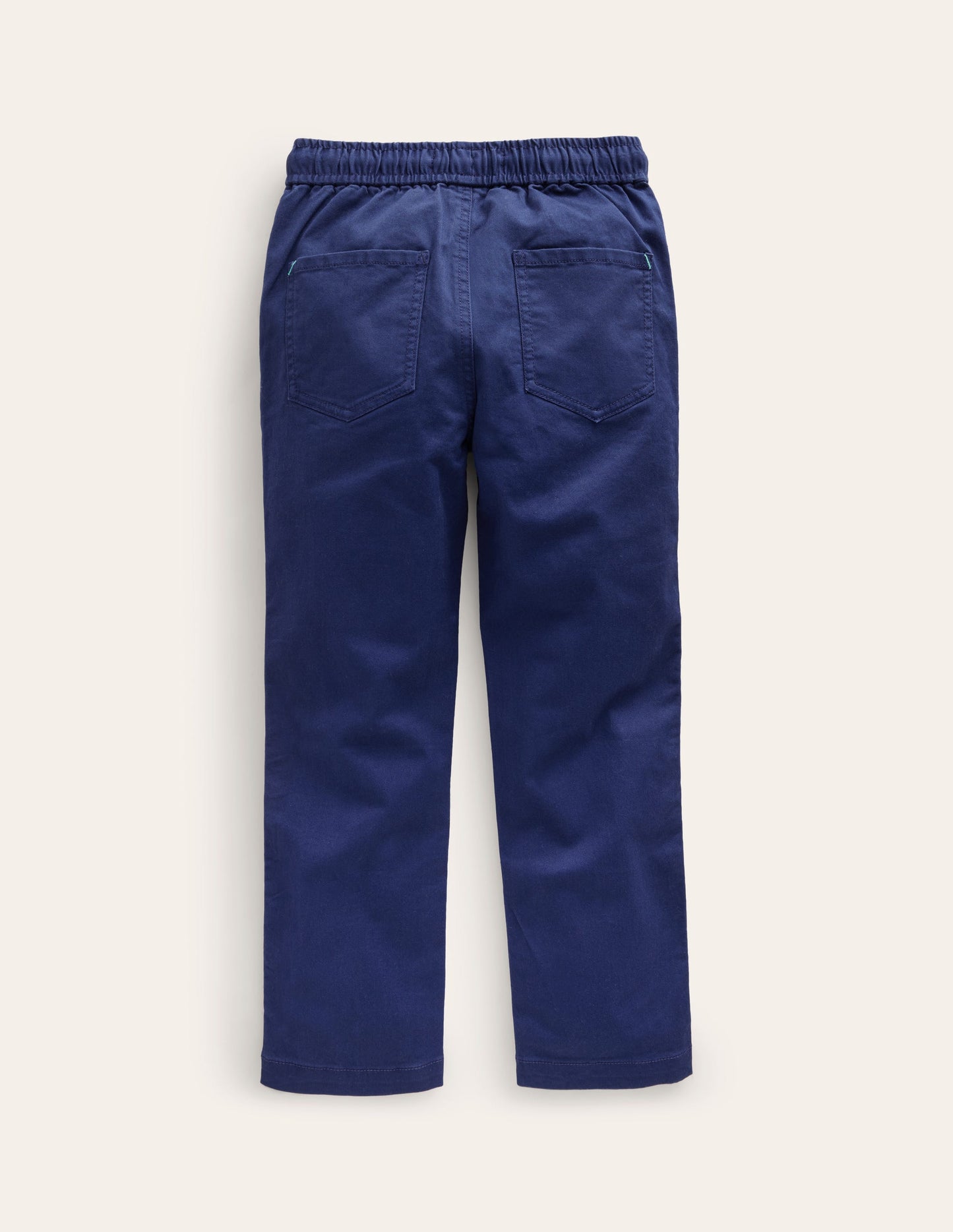 Slim Pull-On Pants-College Navy