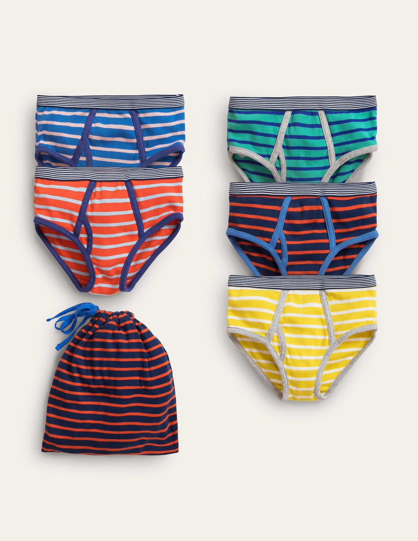 Underwear 5 Pack-Multi Stripe