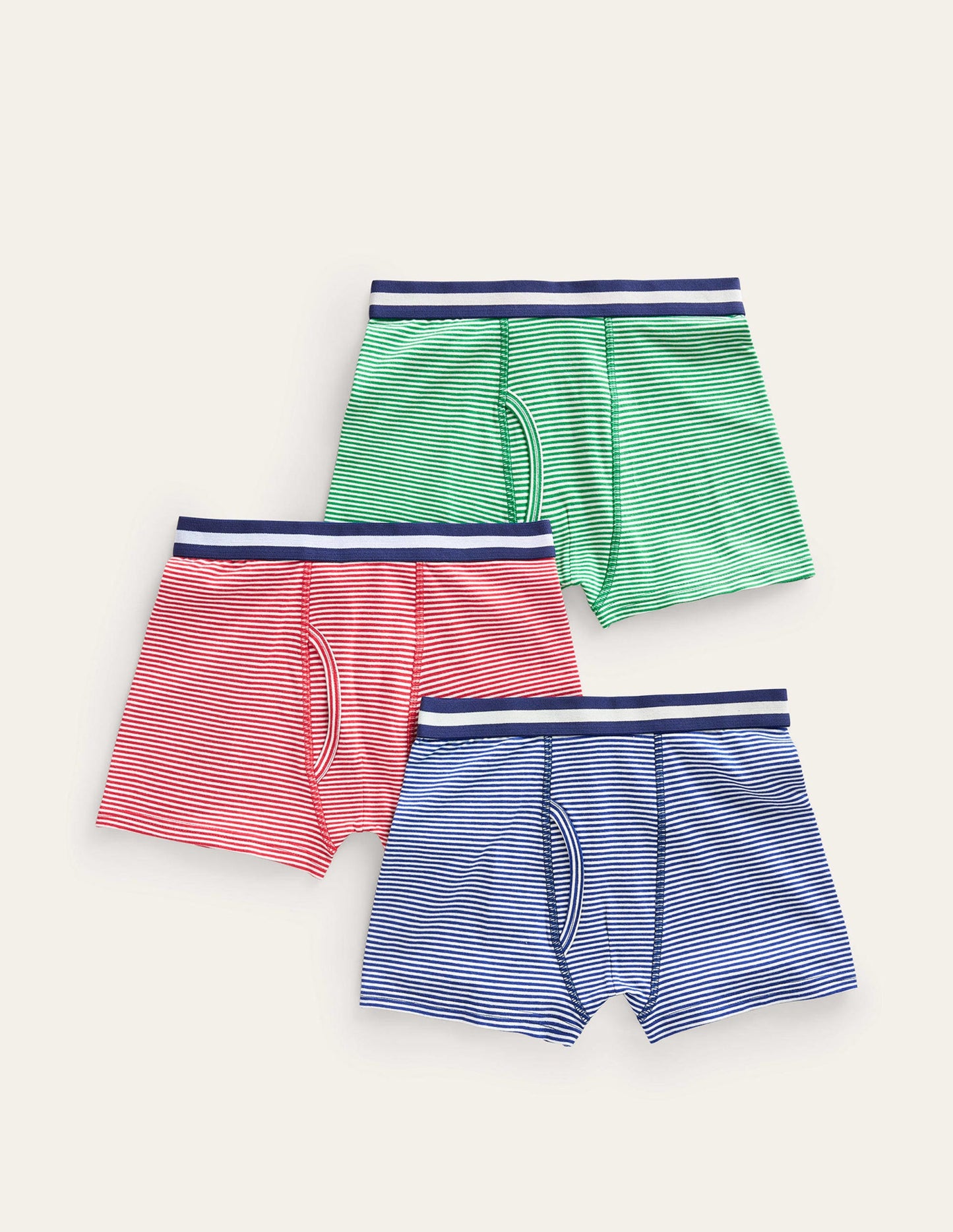 Boxers 3 Pack-Multi Fine Stripe