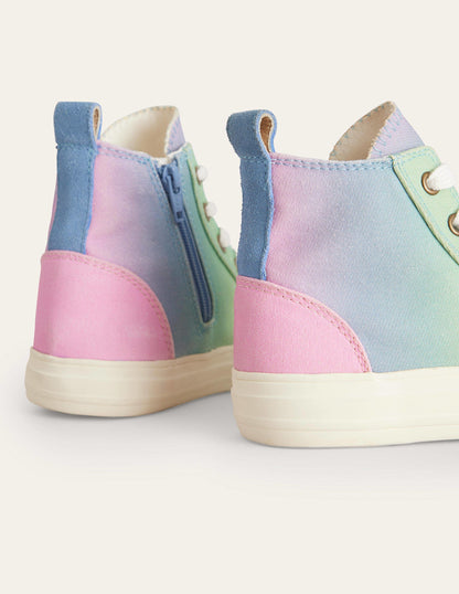 High Top Sneakers-Ombre