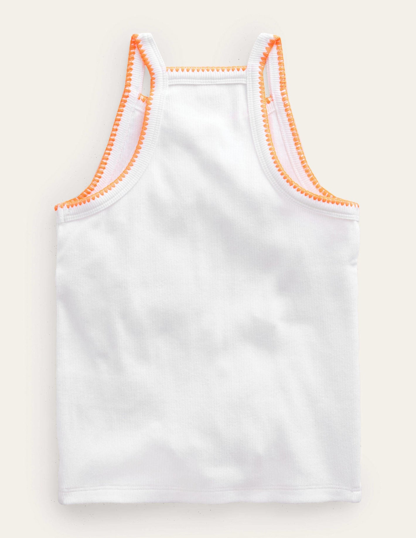 Cut Away Tank-White