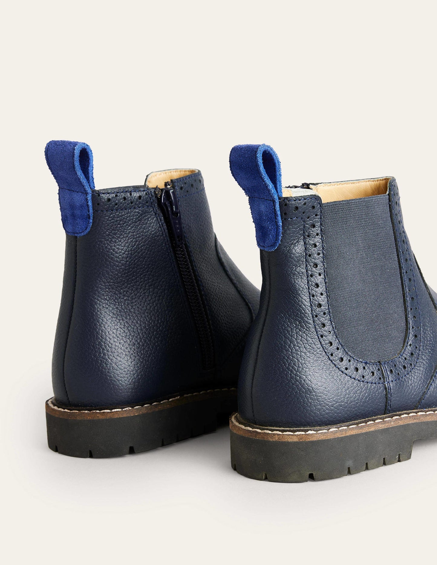 Chelsea Boots-Navy