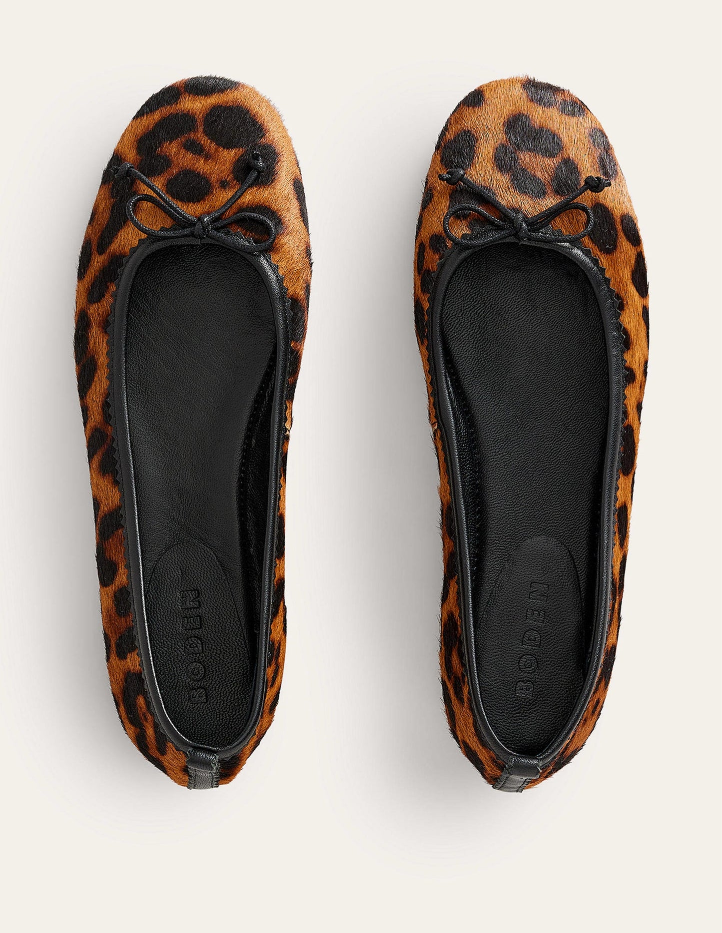 Kitty Flexi Sole Ballet Flats-Leopard