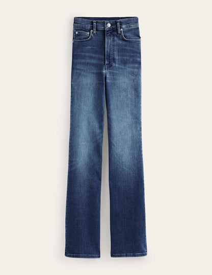 High Rise True Straight Jeans-Authentic Vintage