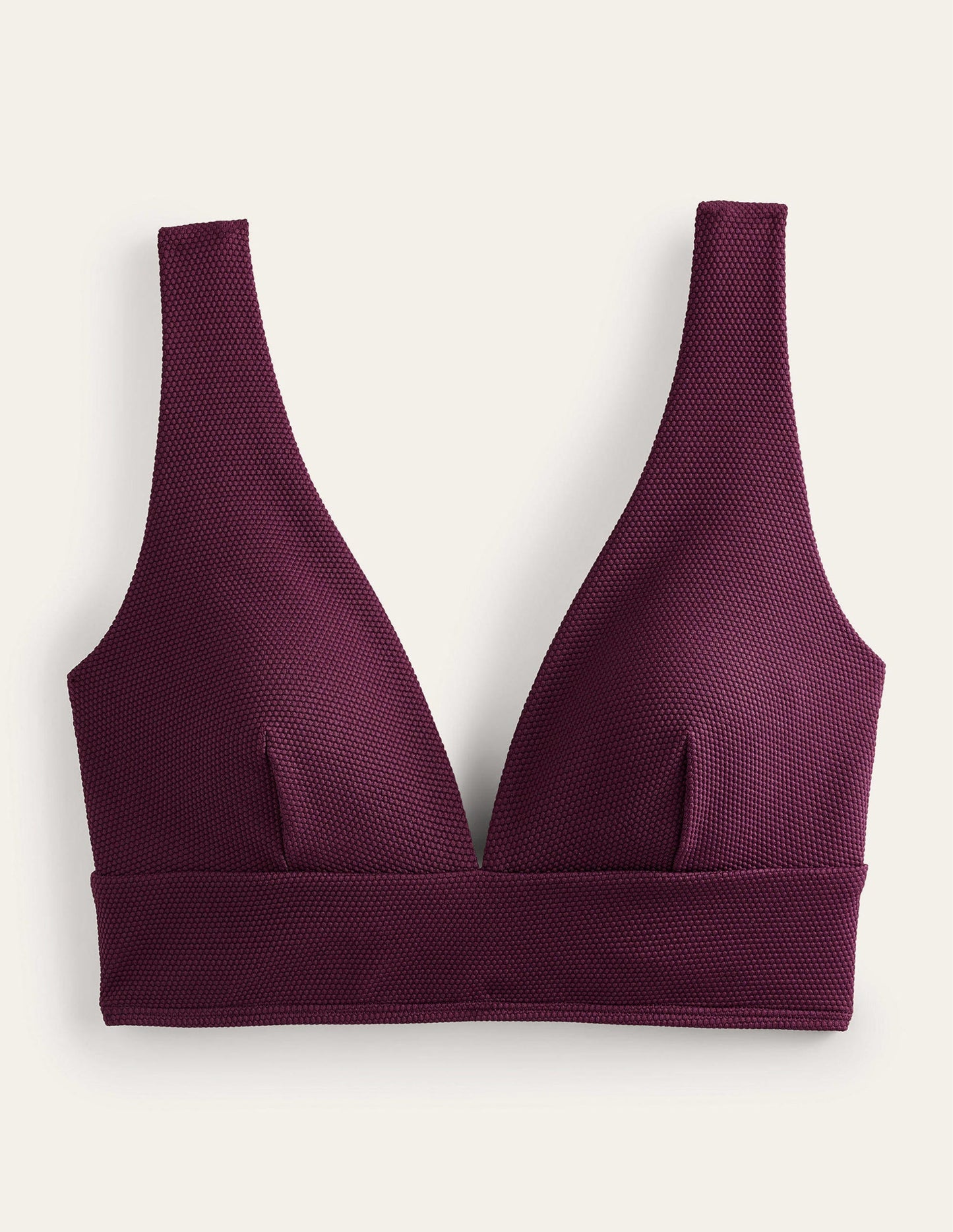 Porto Bikini Top-Chockeberry Honeycomb