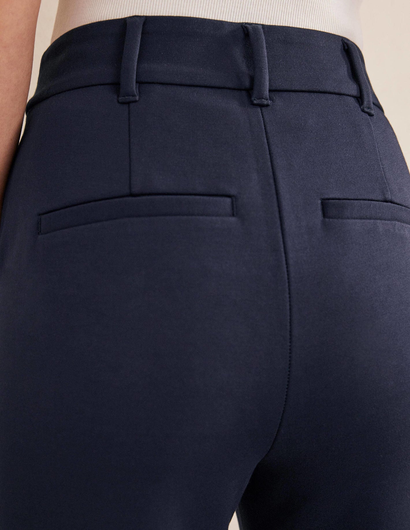 Hampshire Flared Pants-Navy