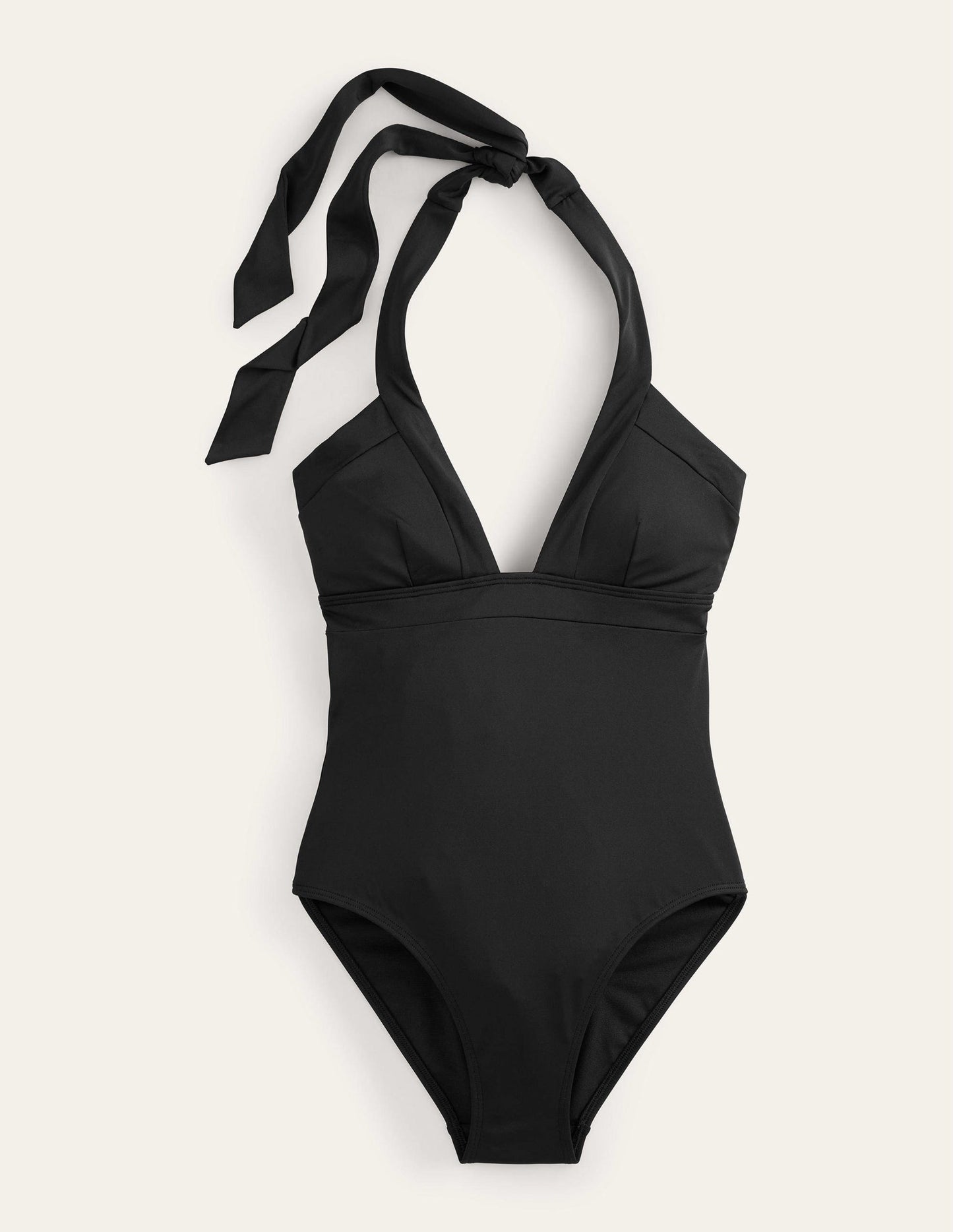 Ithaca Halter Swimsuit-Black