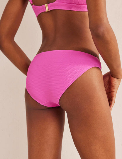 Arezzo Texture Bikini Bottoms-Amazing Pink Texture