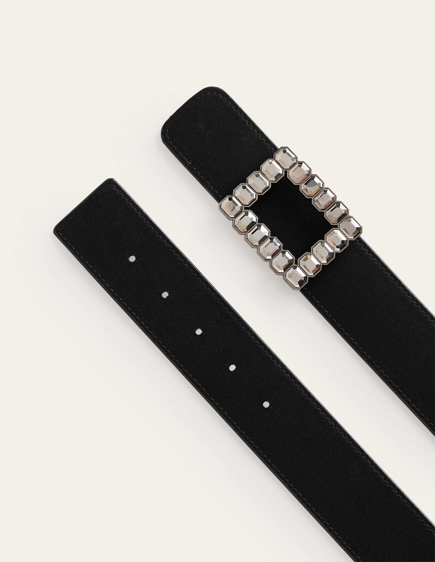 Jewel-Trim Belt-Black