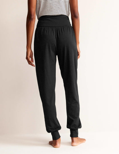 Hareem Jersey Sweatpants-Black