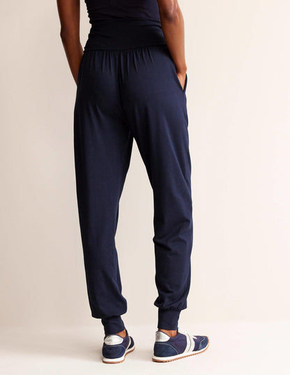 Hareem Jersey Sweatpants-Navy