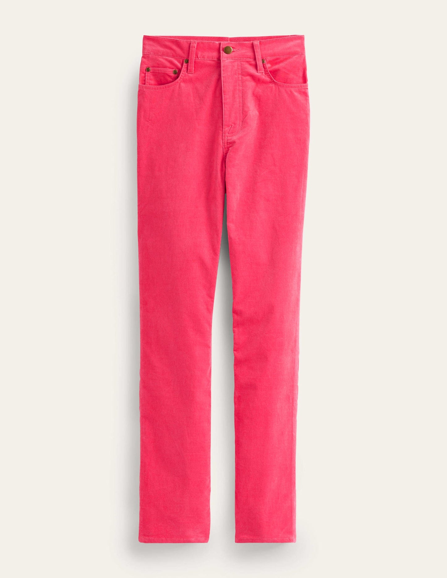 Velveteen 5 Pocket Jeans-Dusty Rose