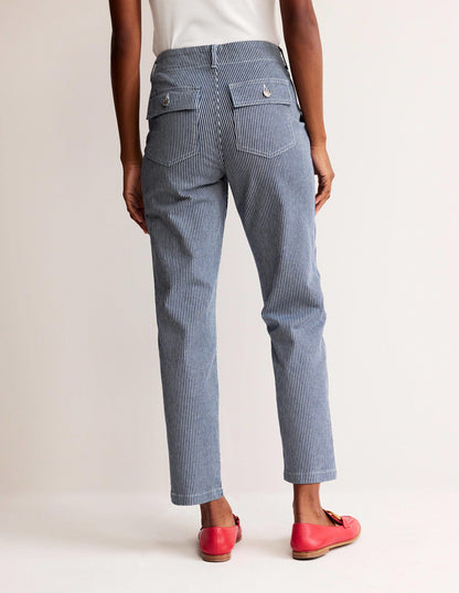 Kensington Casual Pants-Stripe