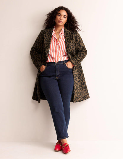 Canterbury Interest Coat-Leopard