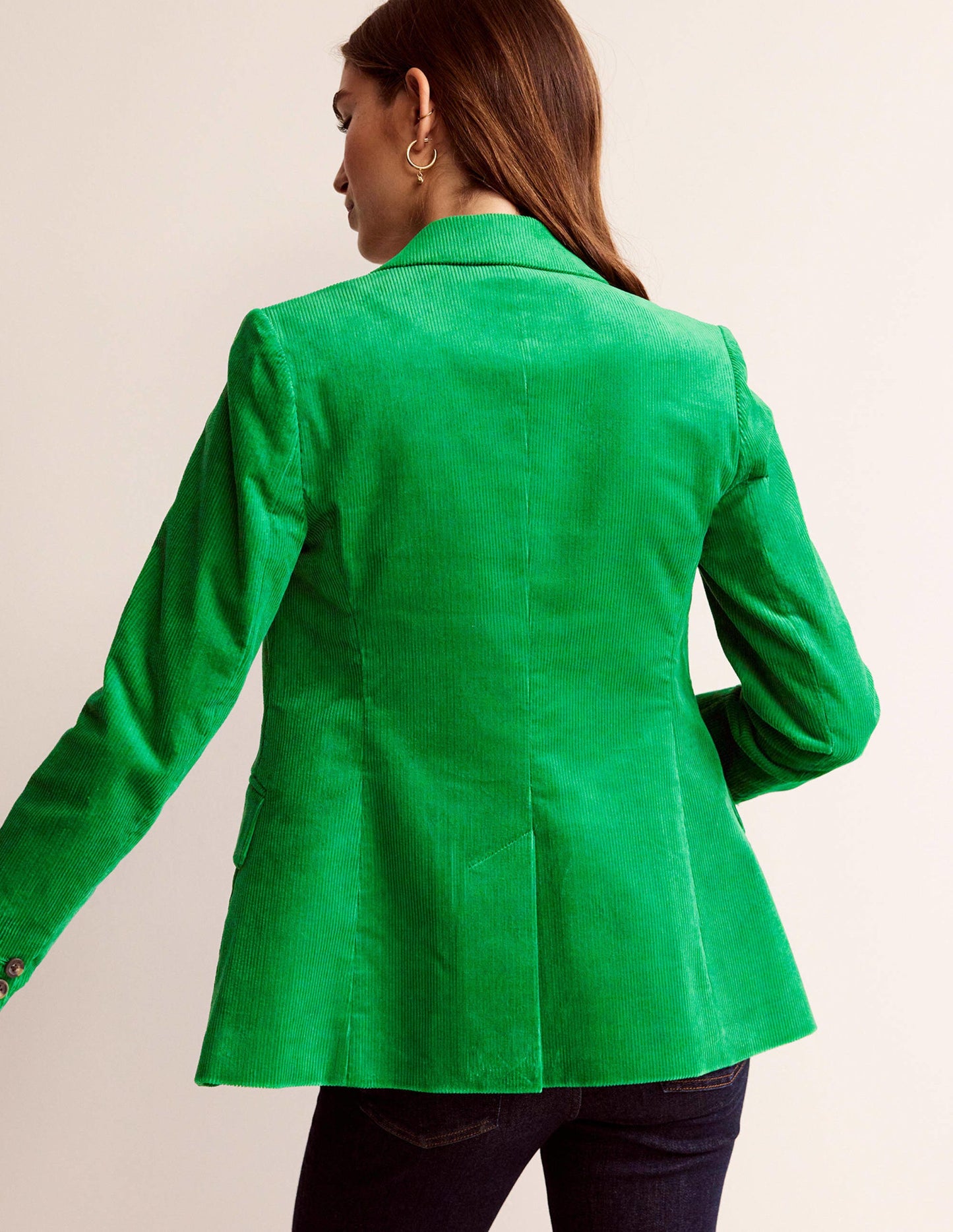 The Marylebone Cord Blazer-Highland Green