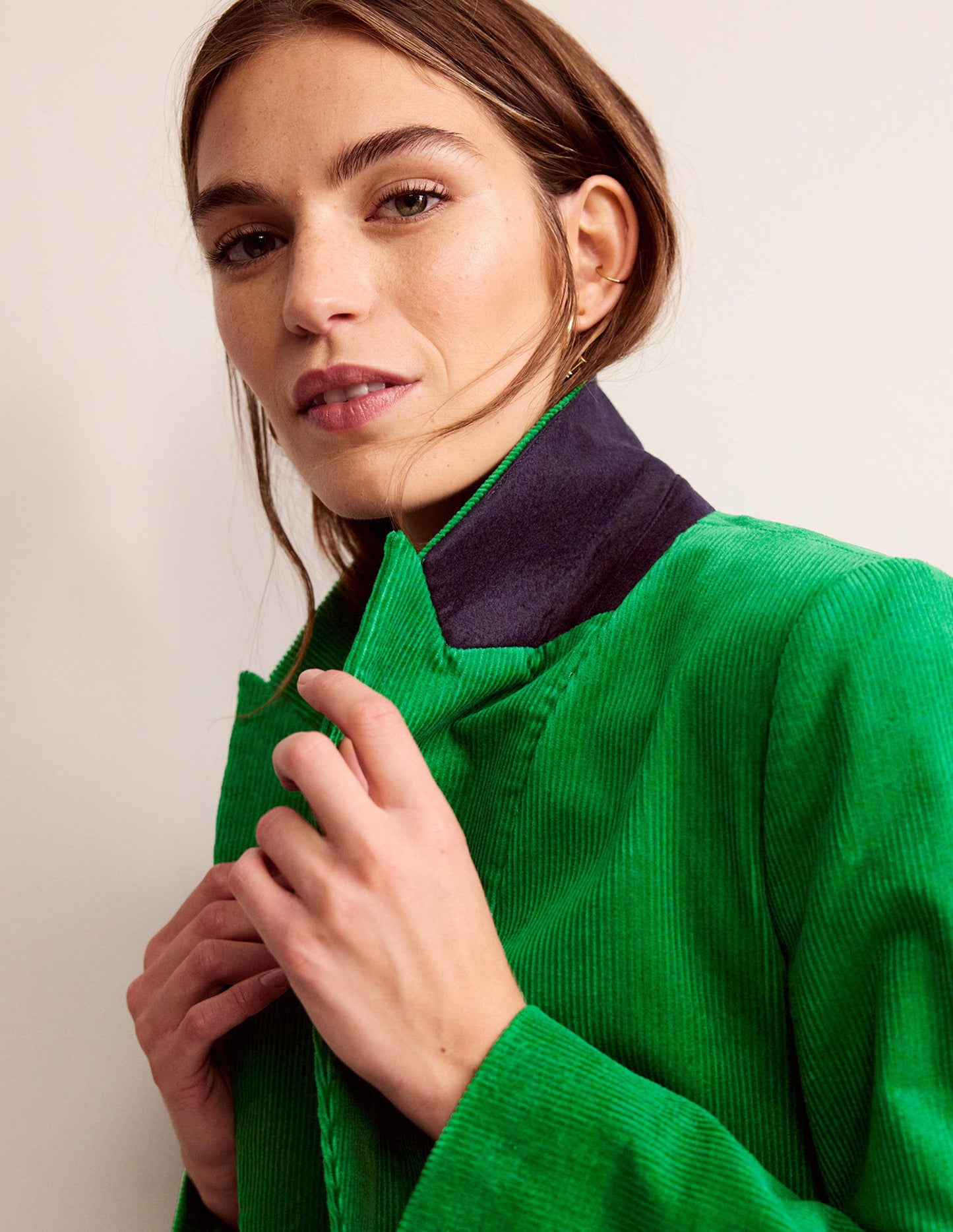 The Marylebone Cord Blazer-Highland Green