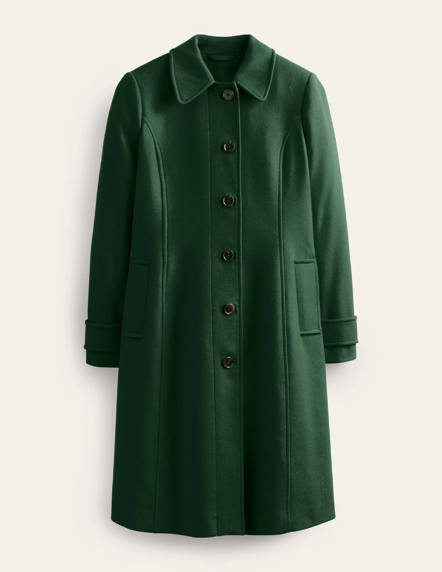 Durham Wool Blend Coat-Chatsworth Green