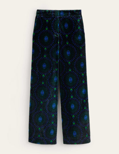 Westbourne Velvet Pants-Black, Artizian Geo