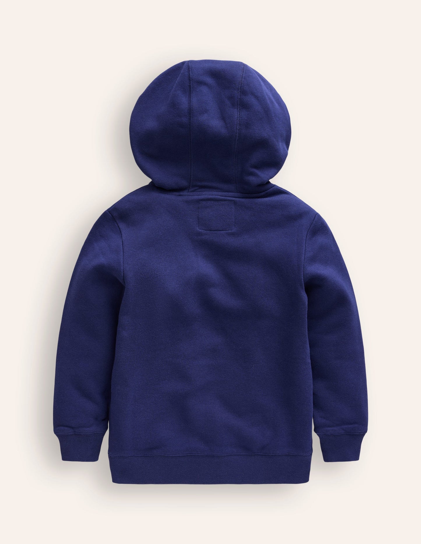 Glow Halloween Hoodie-College Navy Dino