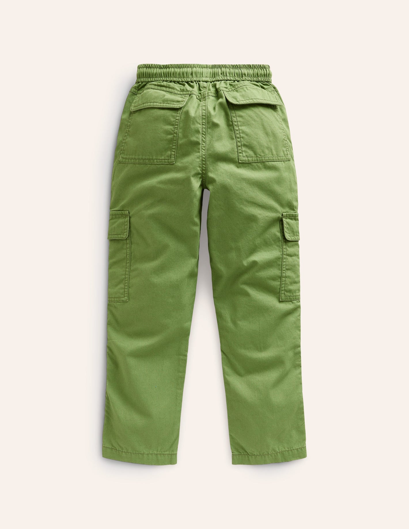 Pull-on Cargo Pants-Leaf Green