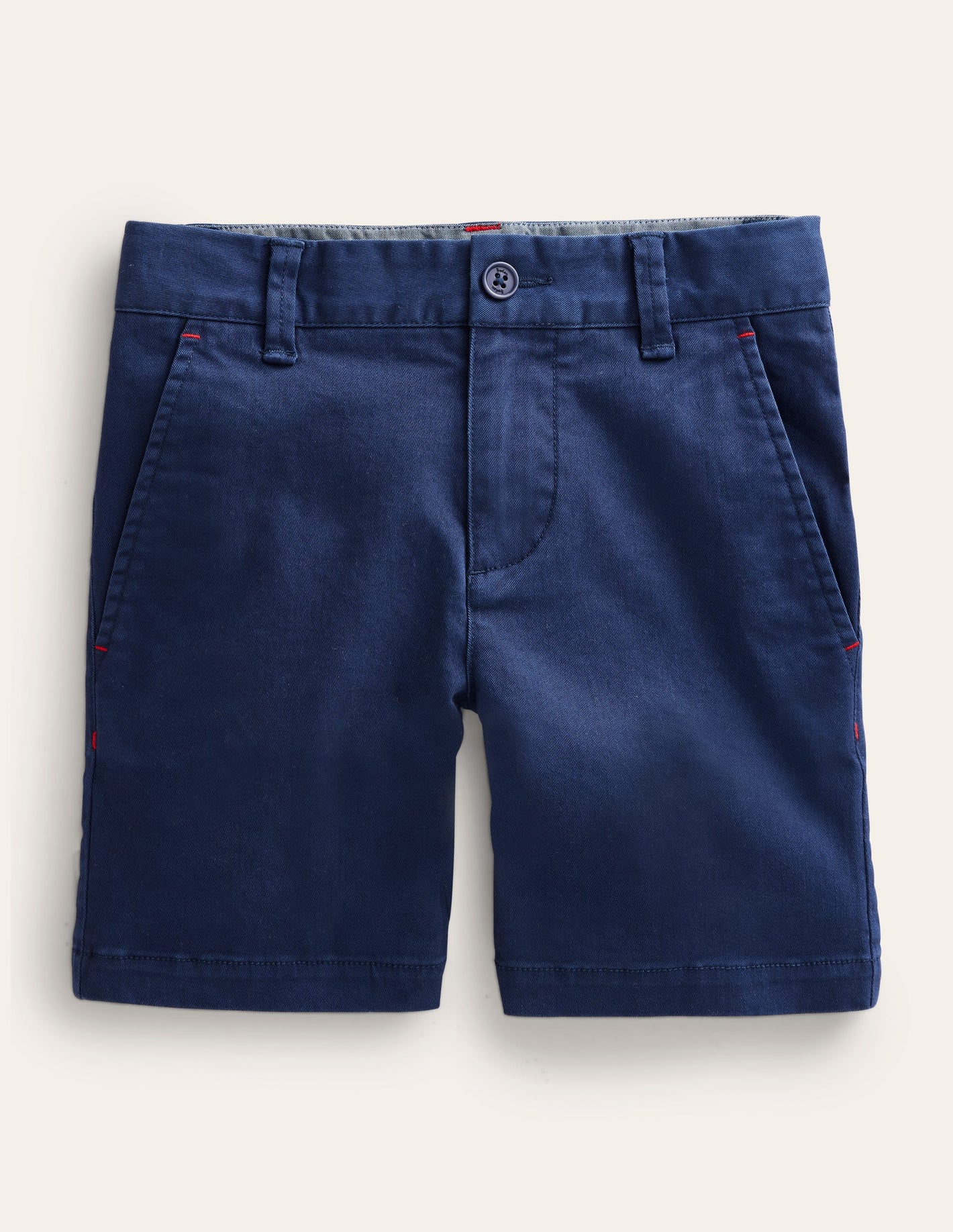 Authentic Wash Chino Short-College Navy