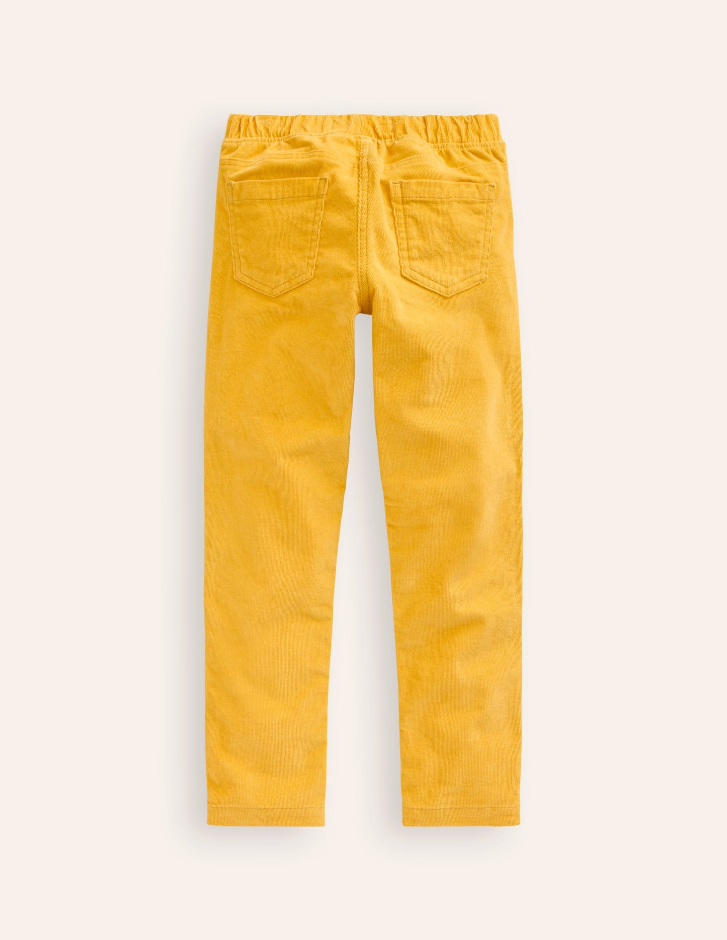 Cord Leggings-Canary Yellow