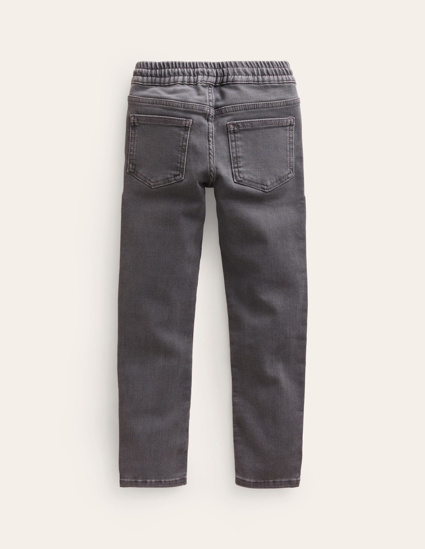 Jersey Skinny Pants-Grey Denim