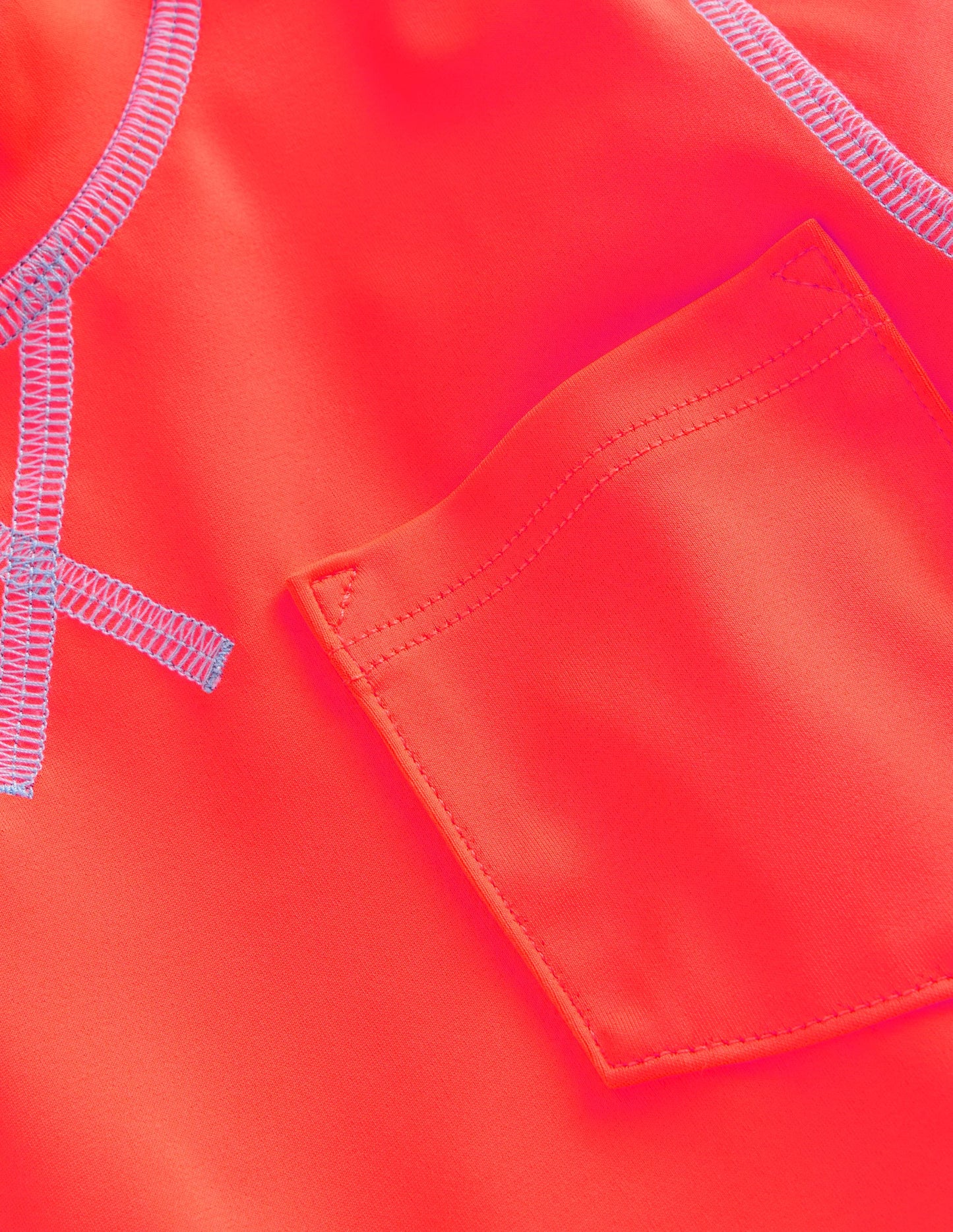 Short Sleeve Rash Guard-Paradise Orange