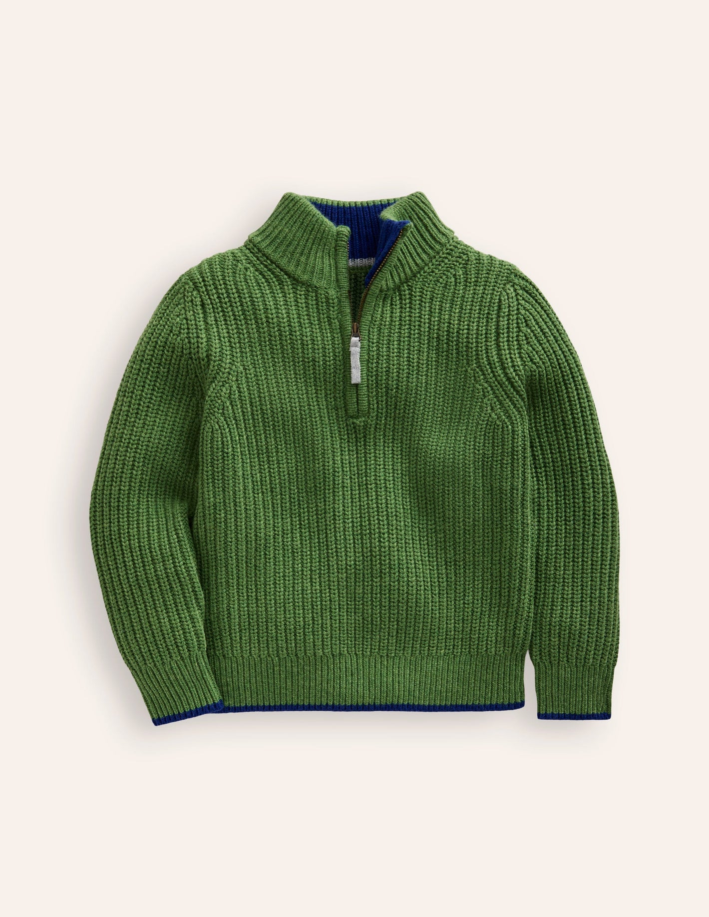 Heritage Half-Zip Sweater-Iguana Green