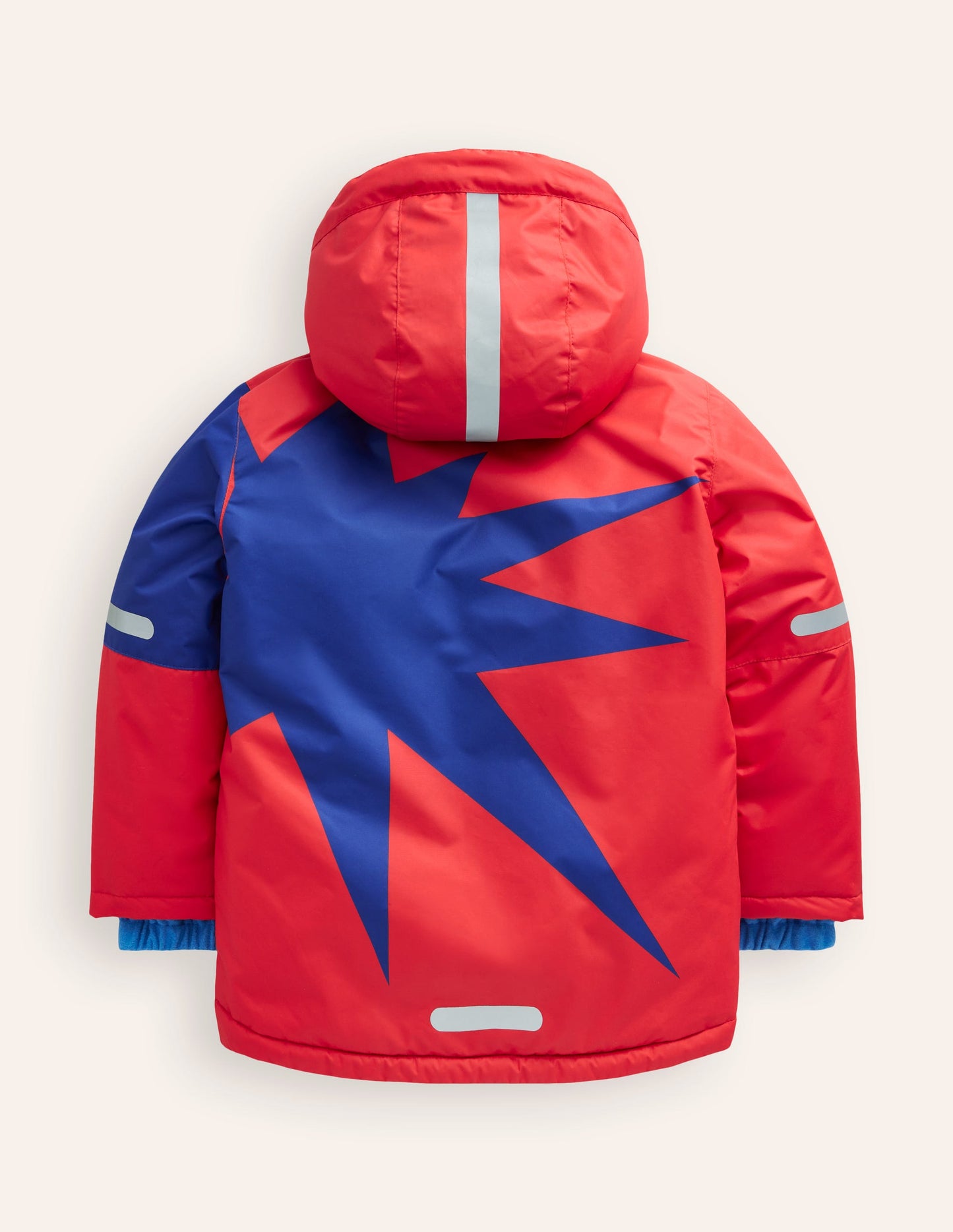 All-Weather Waterproof Coat-Strawberry Tart Red Star