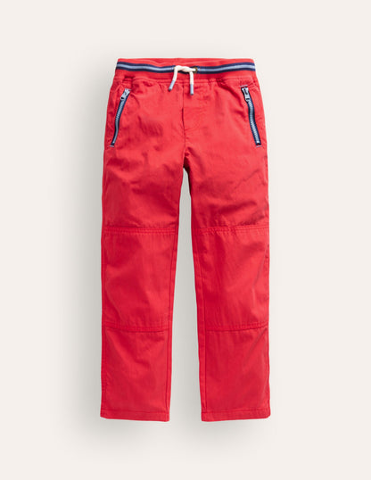 Adventure Cosy Lined Pants-Poppy Red