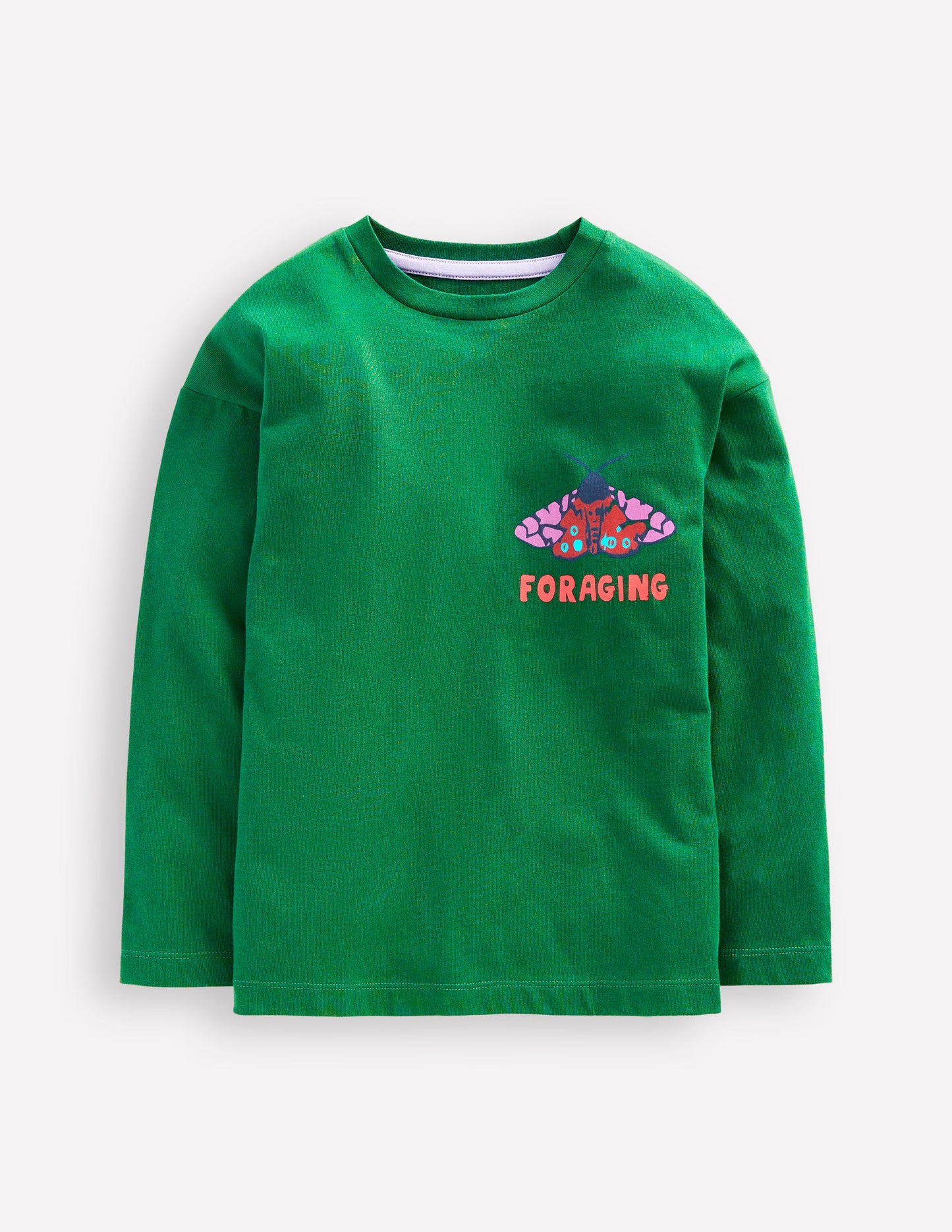 Educational T-Shirt-Jewel Green Autumn Foraging