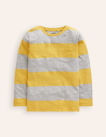 Everyday Long Sleeve T-Shirt-Honeycomb Yellow