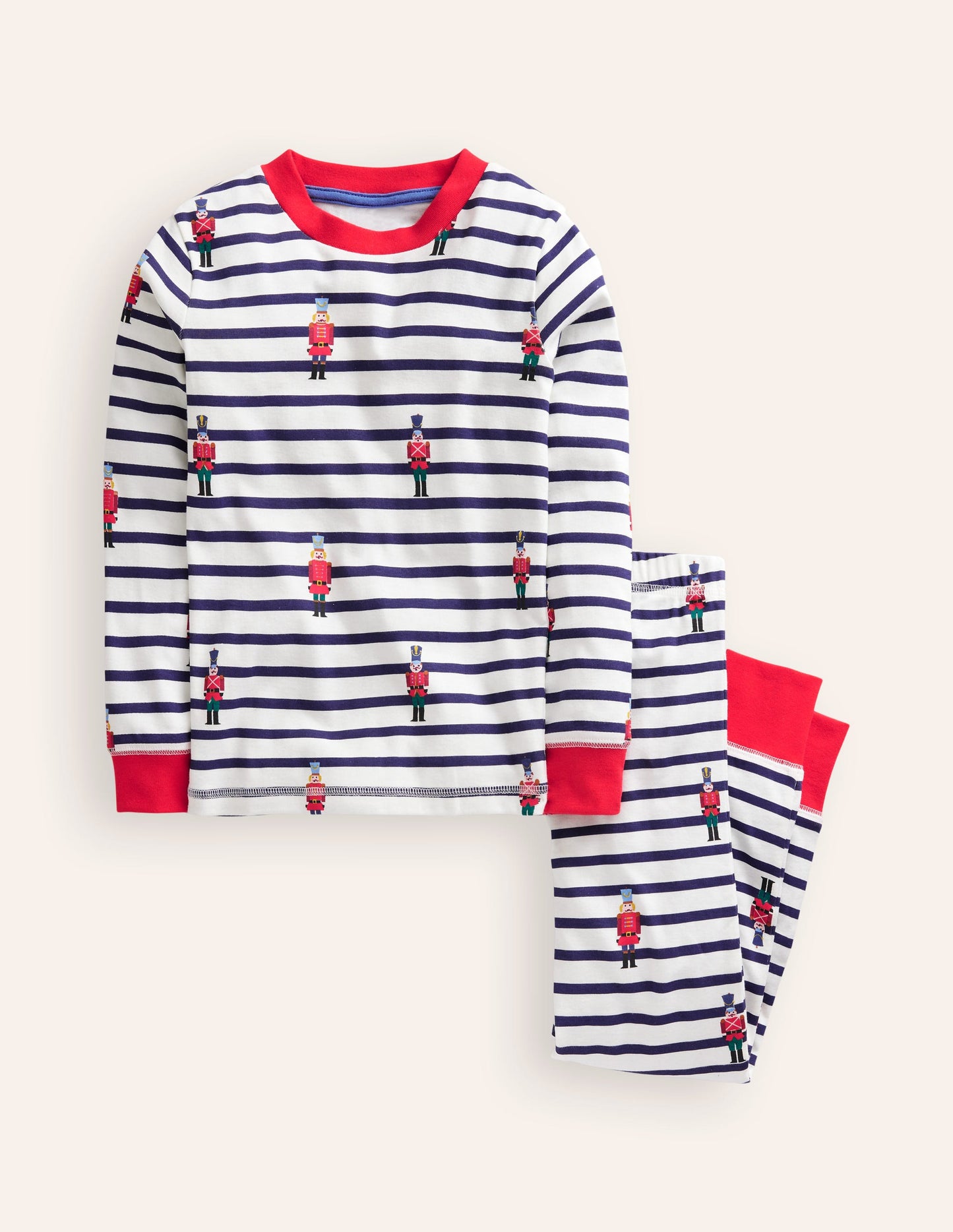 Snug Long John Pajamas-Breton Soldiers