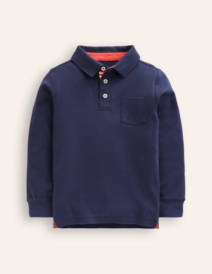 Supersoft Polo Shirt-College Navy