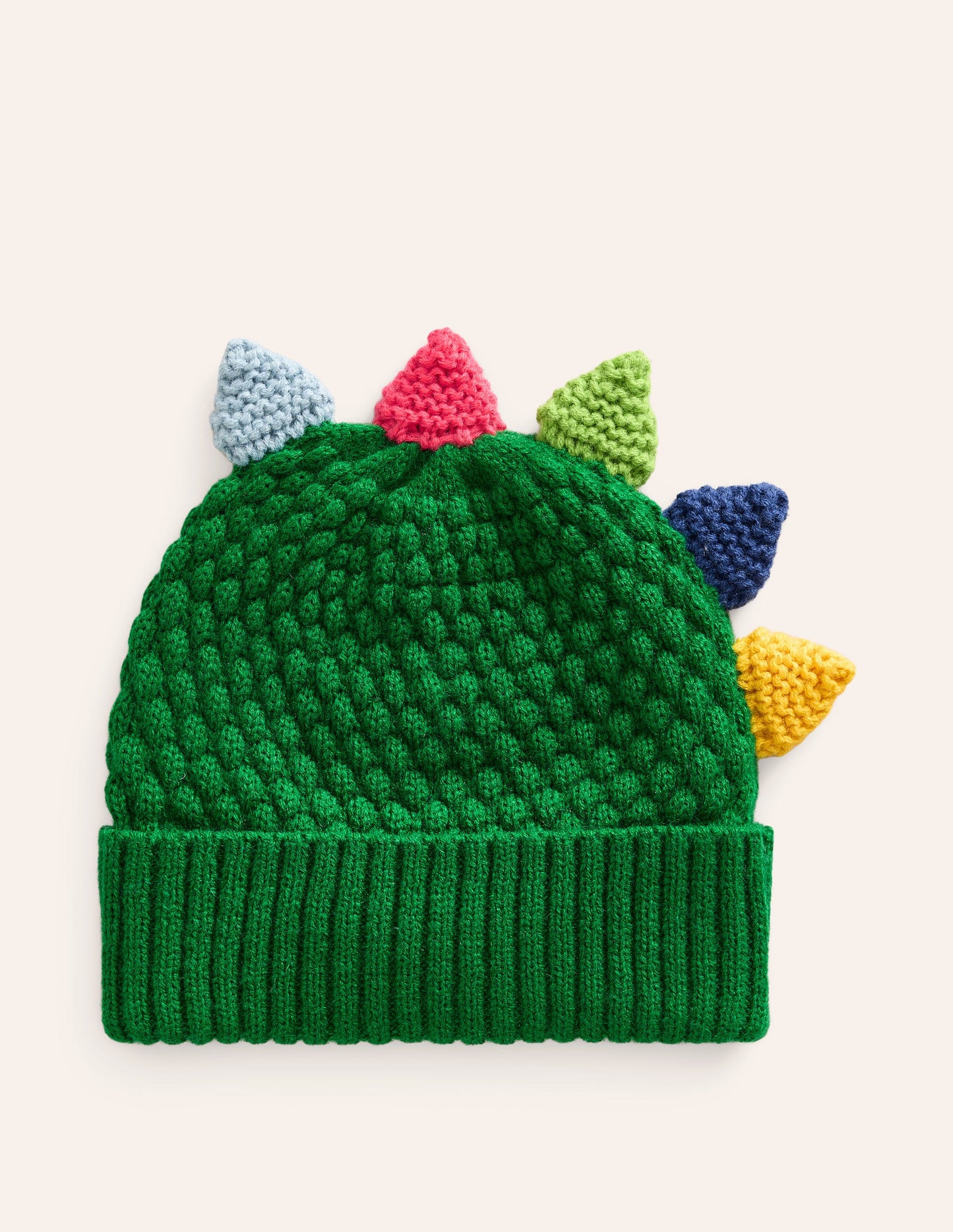 Novelty Beanie-Rich Emerald Dinosaur