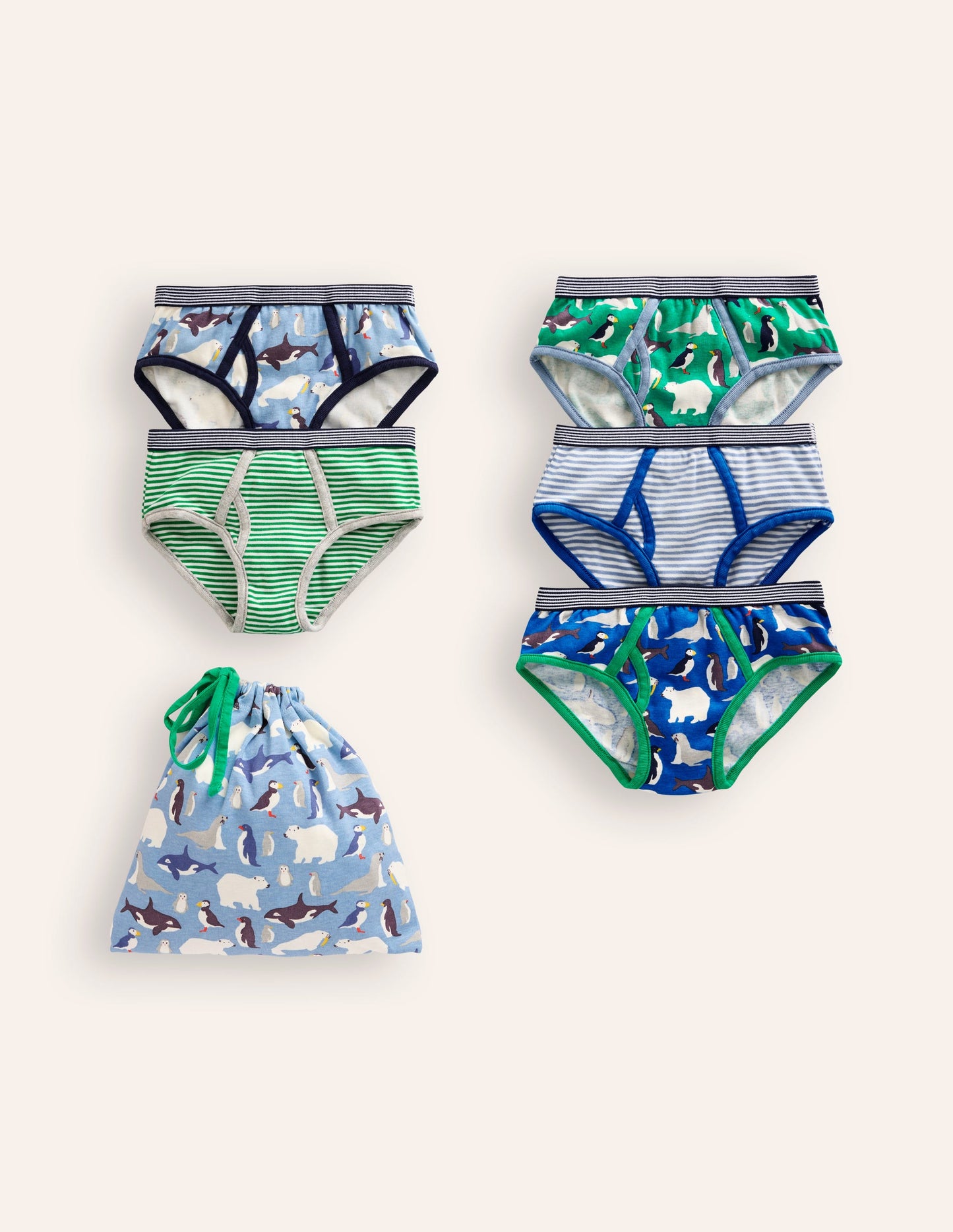 Underwear 5 Pack-Multi Arctic