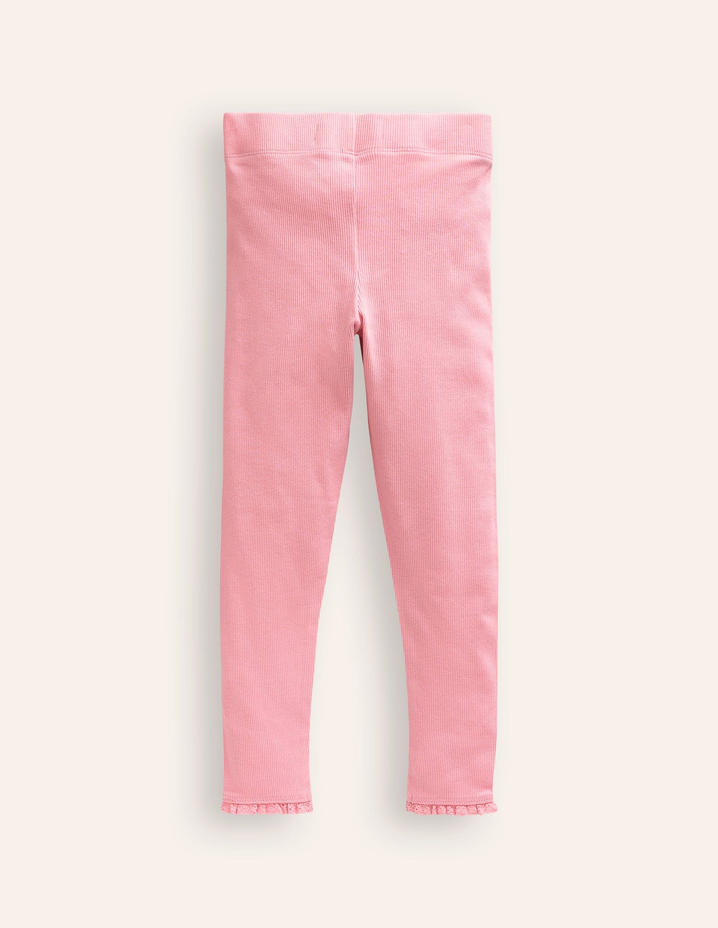 Ribbed Leggings-Vintage Pink