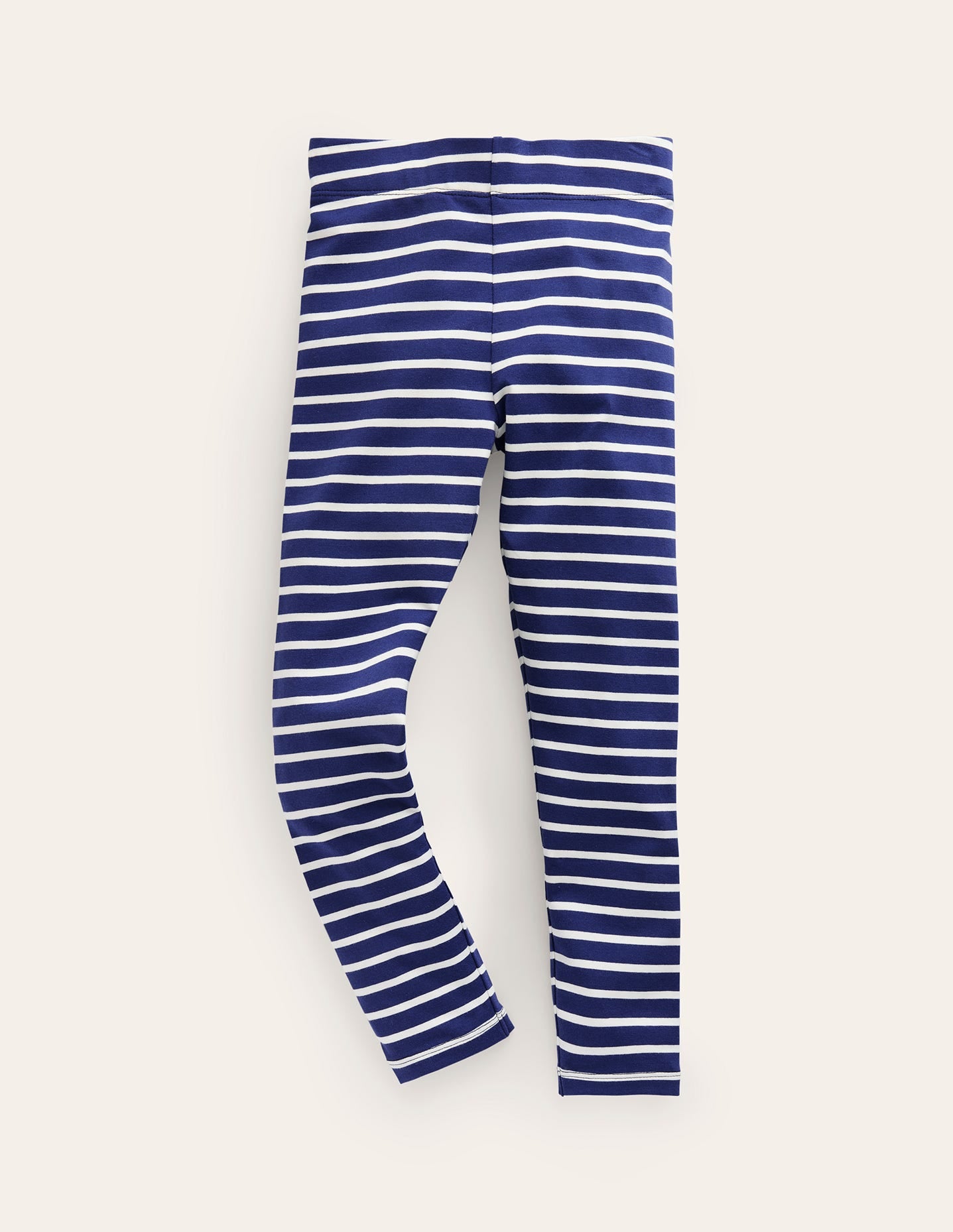 Fun Leggings-Starboard Blue / Ivory