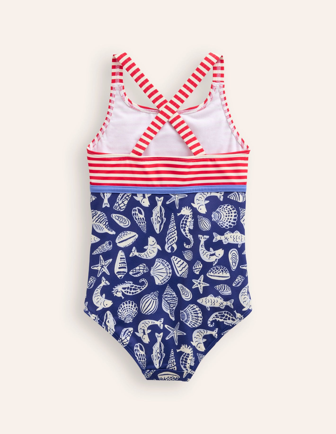 Hotchpotch Swimsuit-Sapphire Blue Seashore