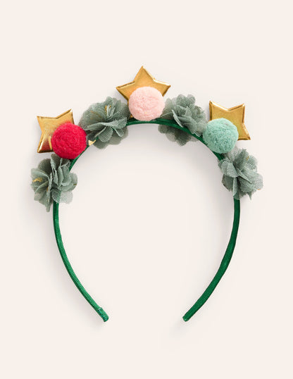 Star Headband-Aloe Green Star