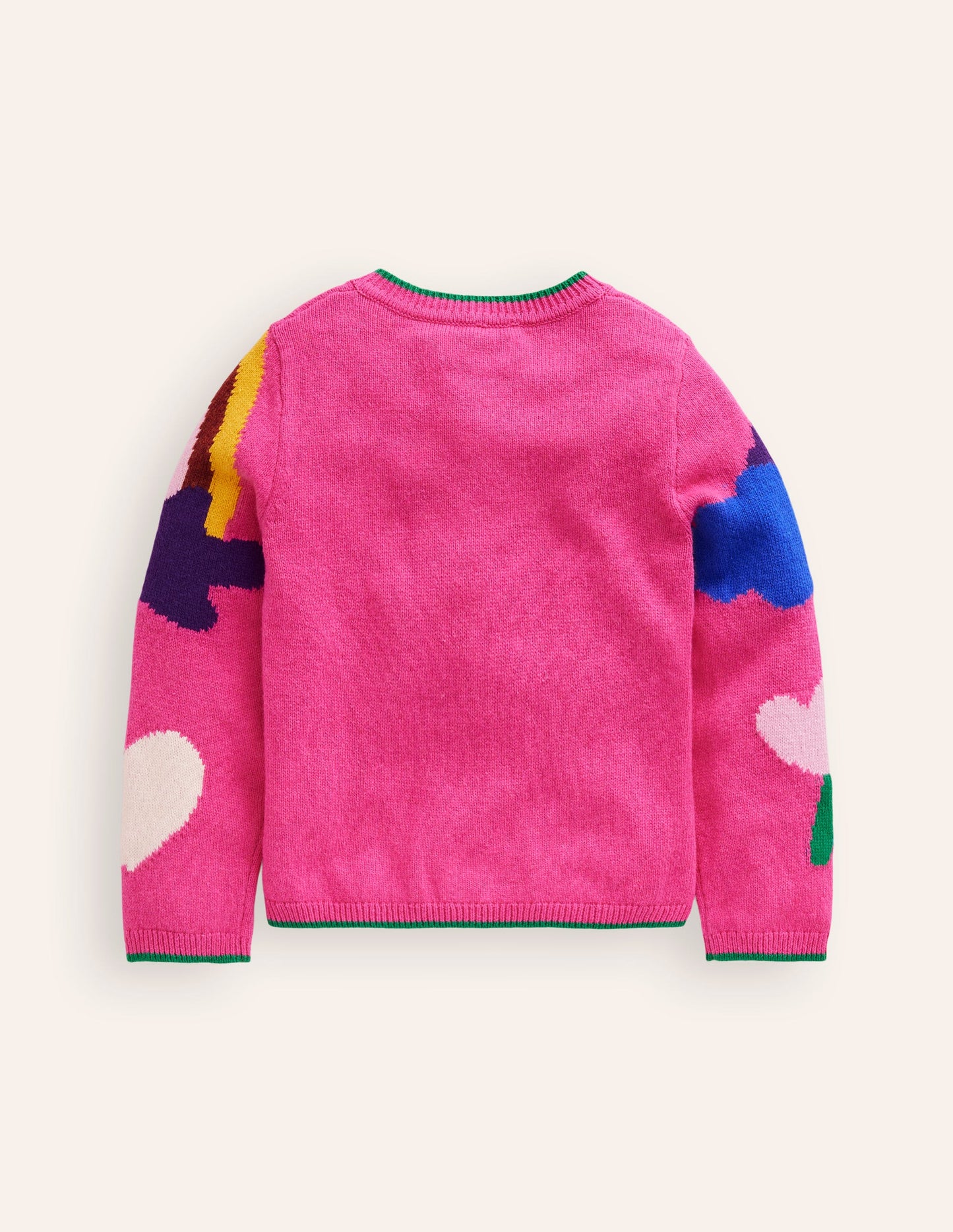 Joyful Cardigan-Tickled Pink