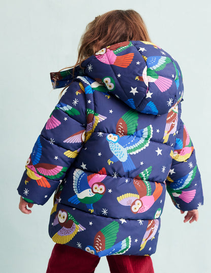 2-in-1 Padded Coat-College Navy Owls