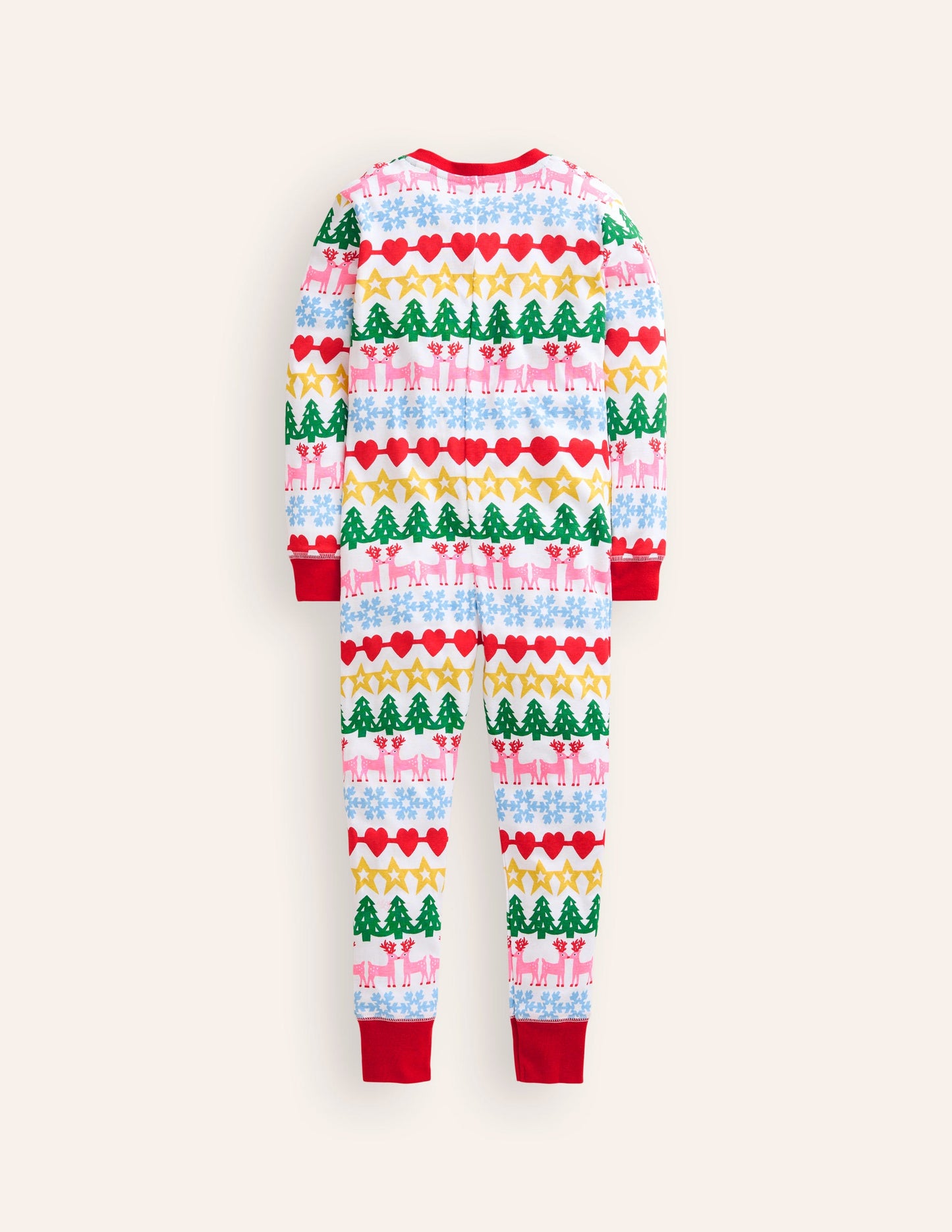 Snug All-In-One Pajama-Christmas Fair Isle