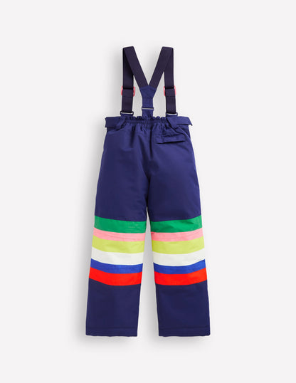 All-weather Waterproof Pants-Rainbow Stripe