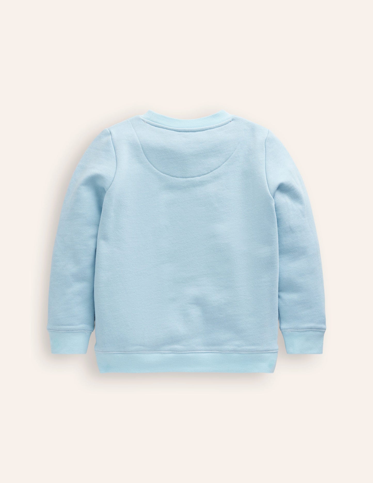 Appliqué Sweatshirt-Vintage Blue Carousel