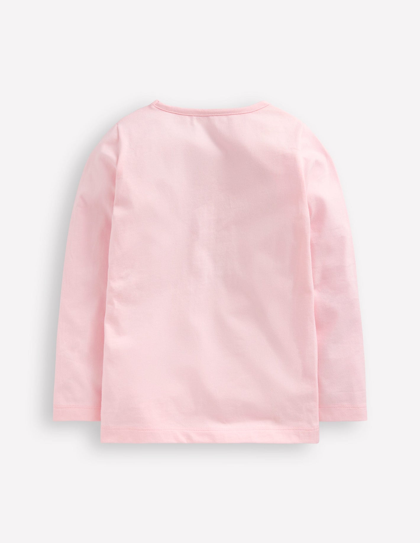 Ari Long Sleeve Boucle T-shirt-Chalk Pink Hearts