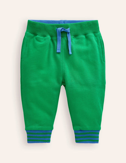 Essential Jersey Pants-Jewel Green